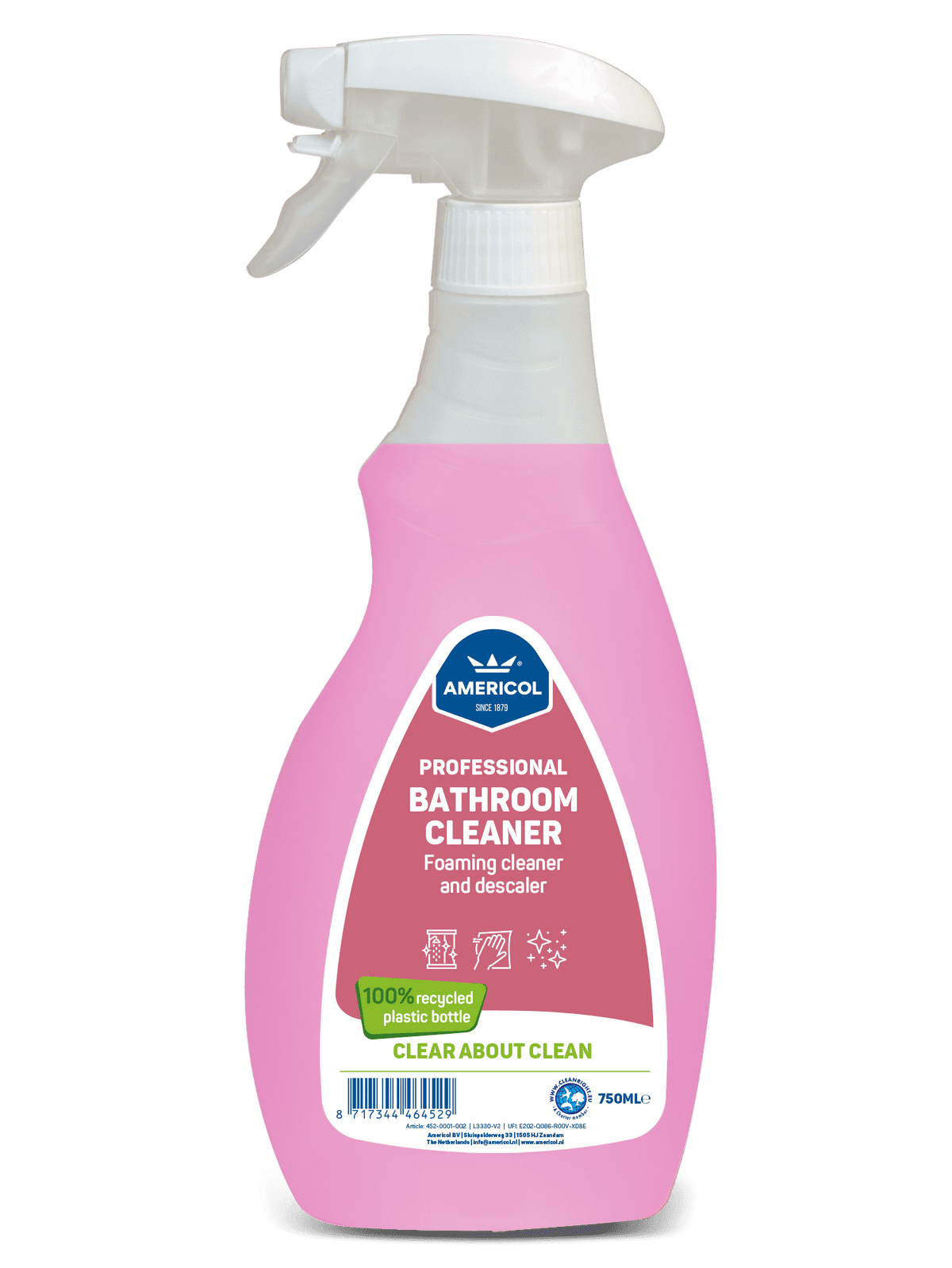 Americol Bathroom Cleaner 750ml – Removes Limescale & Soap Scum