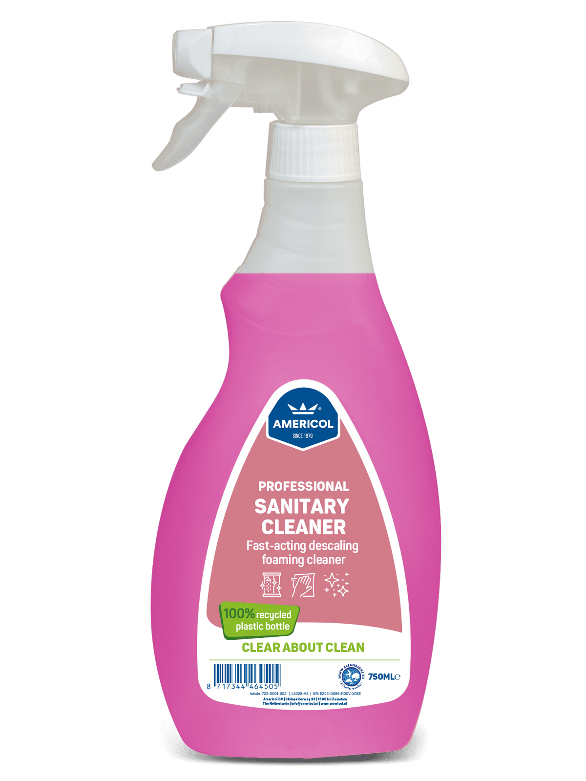 Americol Sanitary Cleaner – profesionalus vonios kambario valiklis
