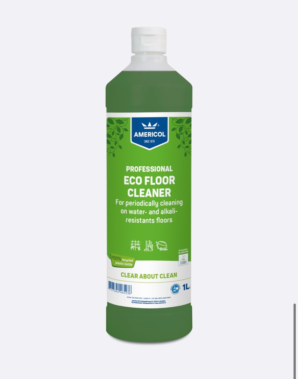 Pro Eco Floor Cleaner – EU Ecolabel Certified Professional Floor Cleaner