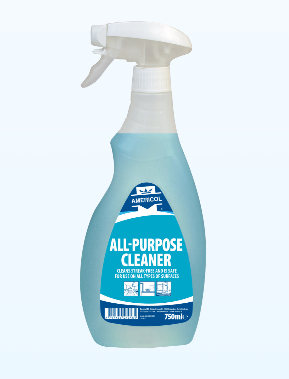 Americol All-Purpose Cleaner 750ml – Streak-Free Multi-Surface Cleaner