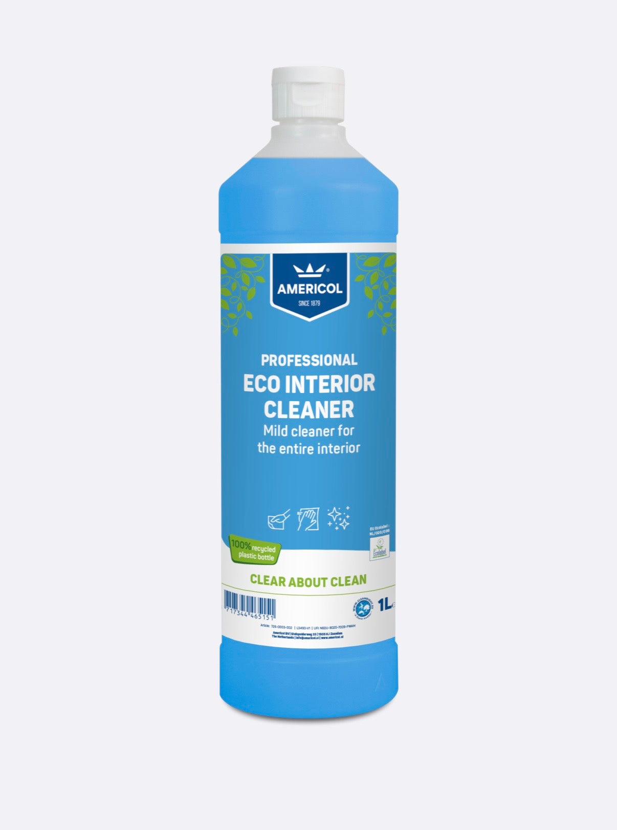 ECO Interior Cleaner – EU Ecolabel Certified Multi-Surface Cleaner