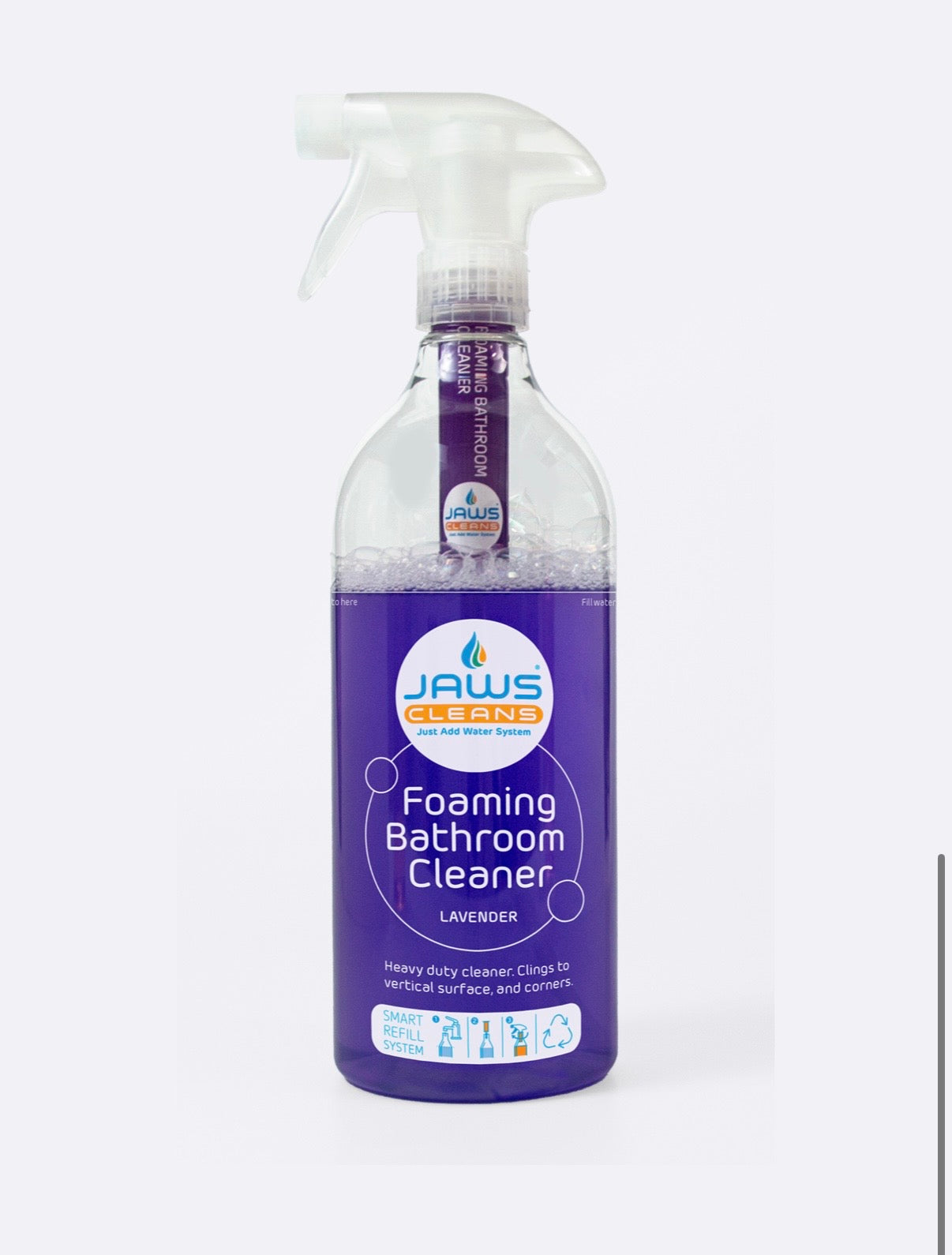 JAWS Foaming Bathroom Cleaner – Deep-Cleaning Bathroom Foam