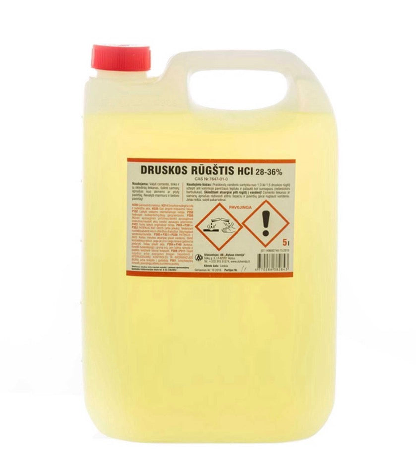Saltsyra (HCl) 5 L